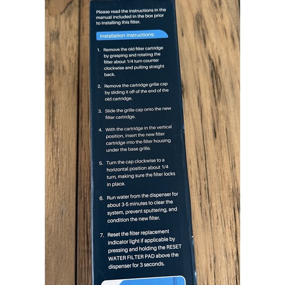 Spiropure SP-WP500 Refrigerator Water Filter Whirlpool Kenmore Brand New Sealed - Picture 5 of 8